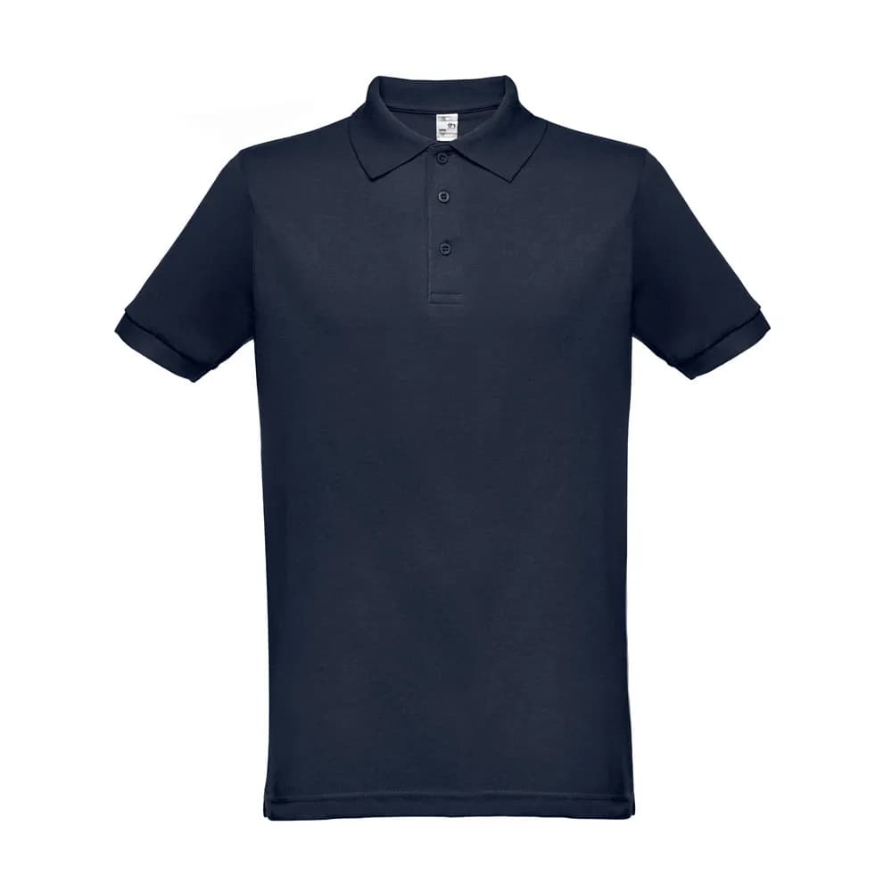Kurzarm-Poloshirt für Herren - THC BERLIN - Blau