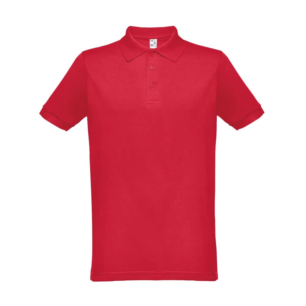 Kurzarm-Poloshirt für Herren - THC BERLIN - Rot