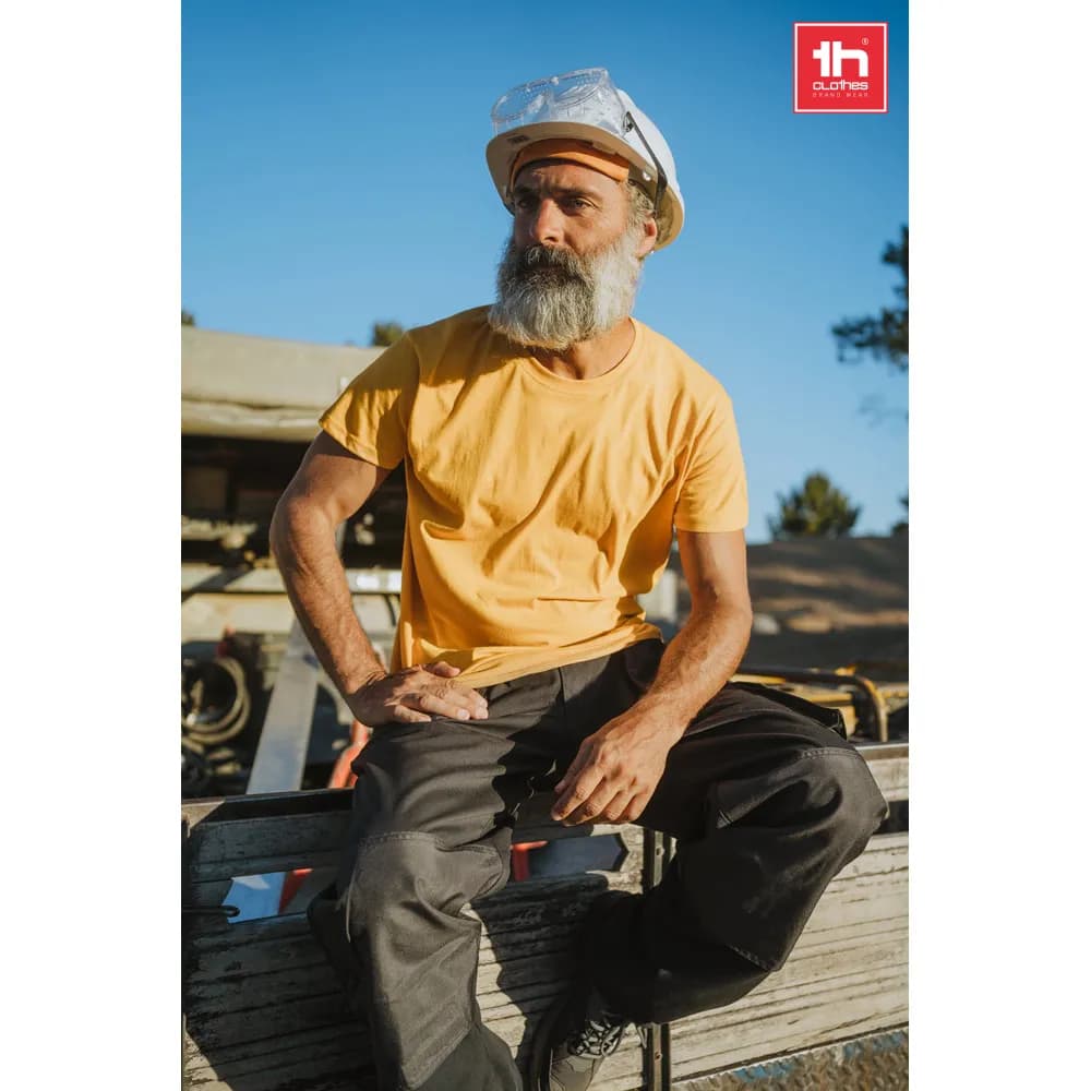 Herrenhosen aus Baumwolle und Polyester - THC WARSAW - Grau