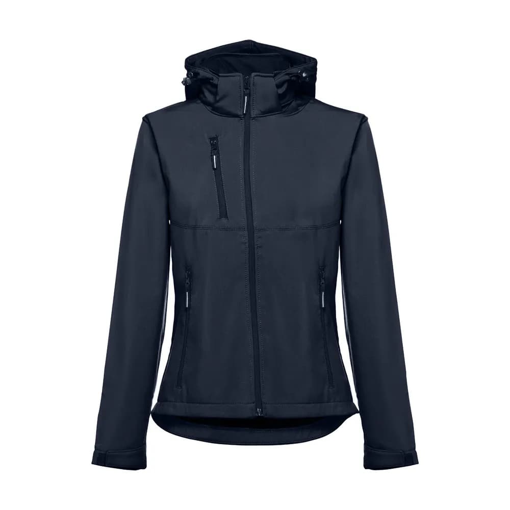 Gürtel-Softshell-Jacke für Damen - THC ZAGREB WOMEN - Dunkelblau