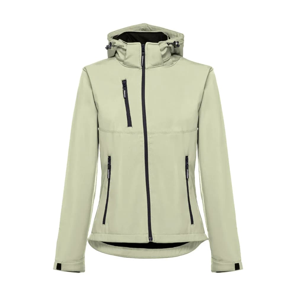 Gürtel-Softshell-Jacke für Damen - THC ZAGREB WOMEN - Pastellgrün