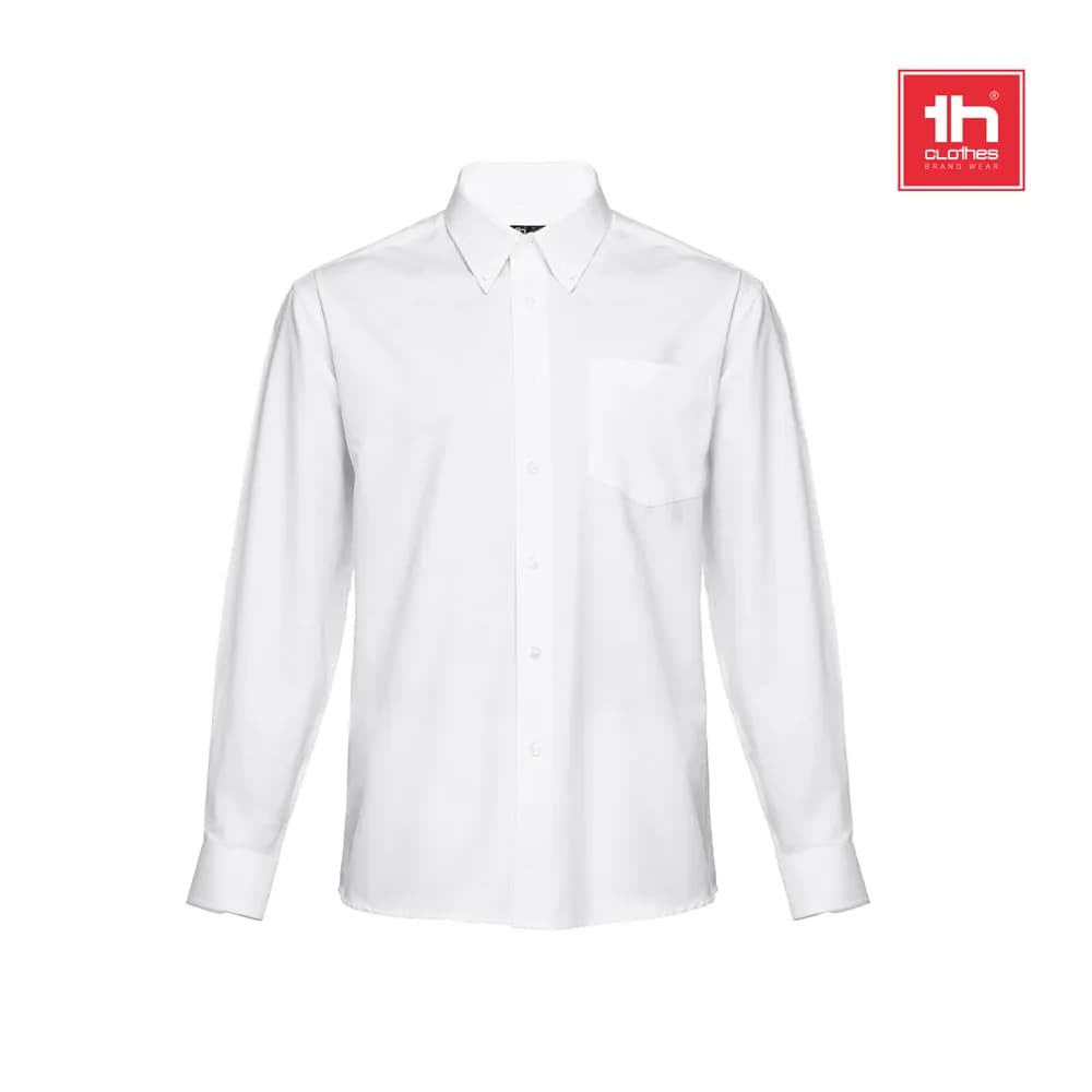 Herren Oxford Hemd - THC TOKYO WH - Weiß