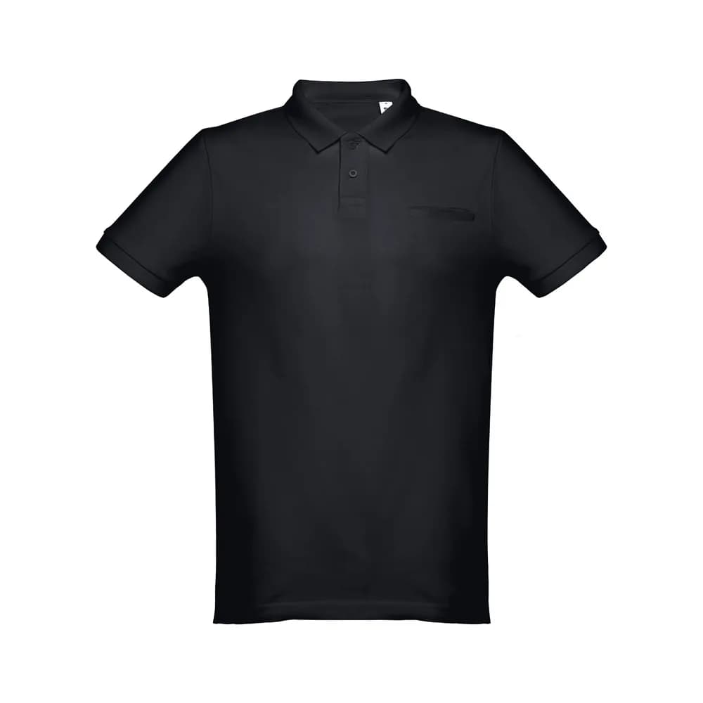 Herren Poloshirt - THC DHAKA - Schwarz
