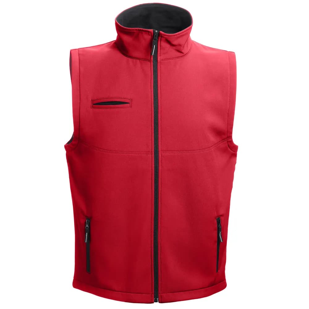 Unisex Softshell-Weste - THC BAKU - Rot