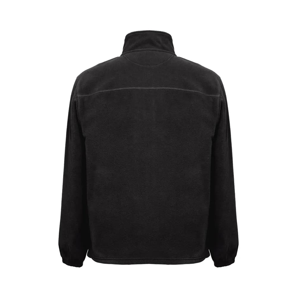 Herren Polarjacke HD aus Polyester - THC GAMA - Schwarz