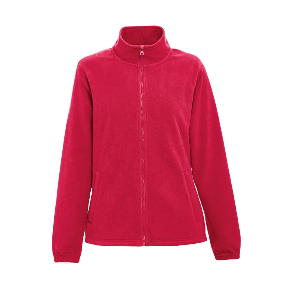 Damen Polarjacke HD aus Polyester - THC GAMA WOMEN - Rot