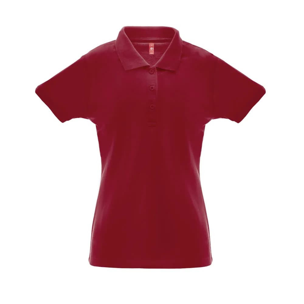 Damen Poloshirt - THC BERLIN WOMEN - Burgunder