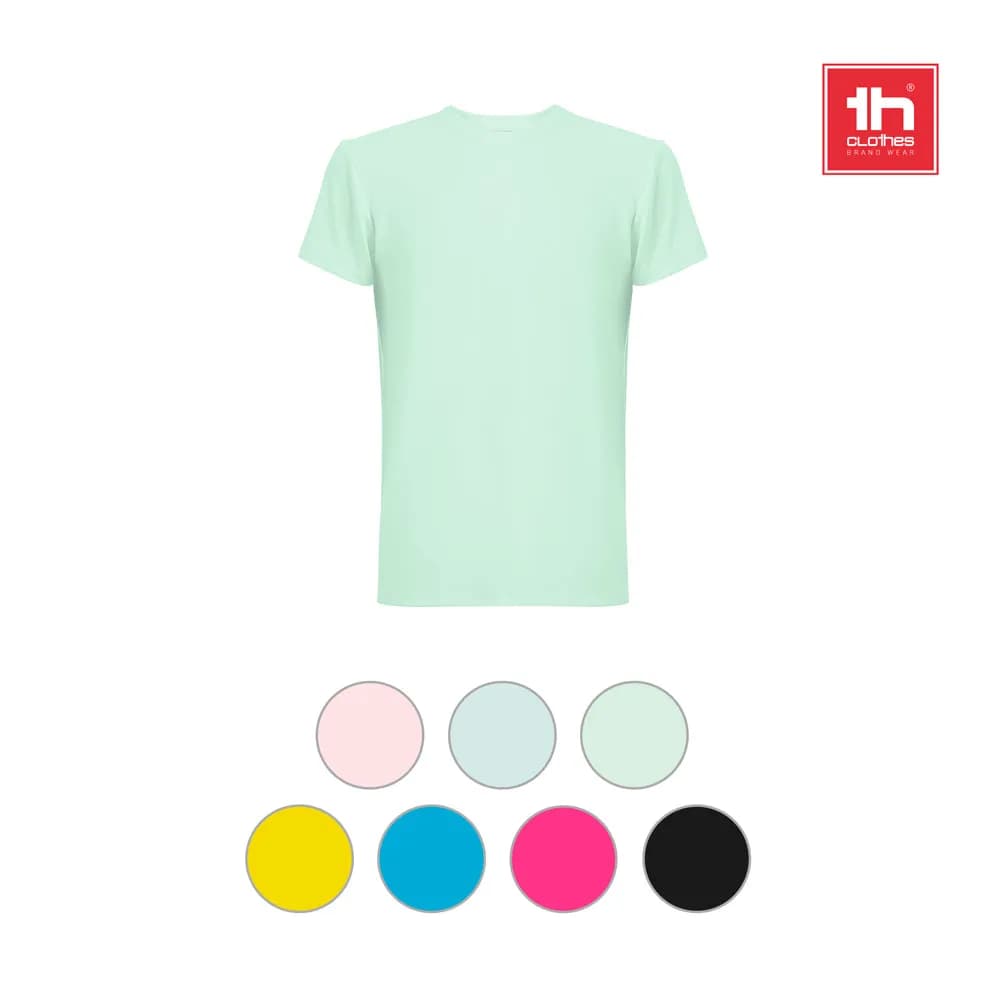 T-Shirt (190g/m²) aus Polyester (90%) - THC TUBE - Schwarz