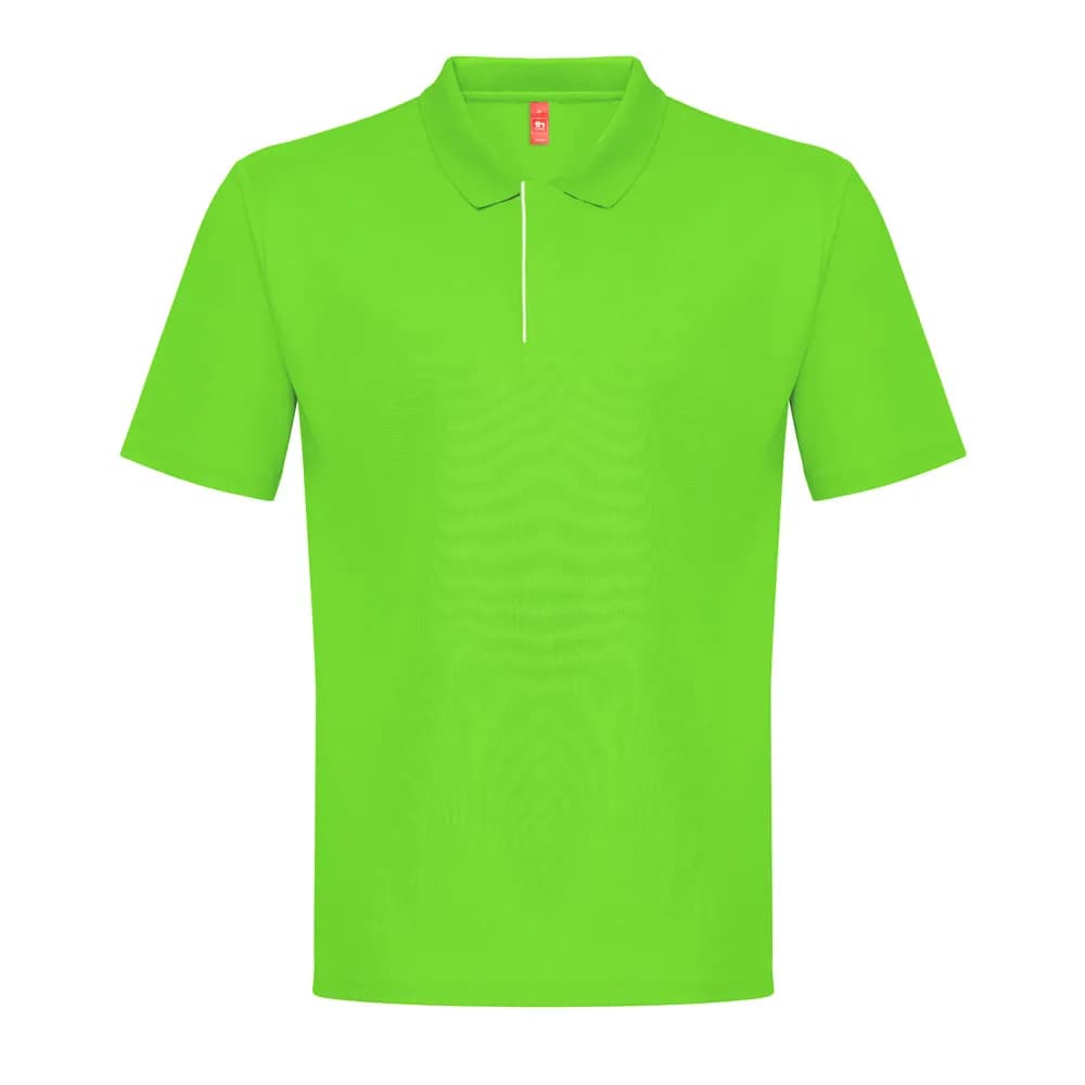 Technisches Poloshirt für Herren - THC DYNAMIC - Limette