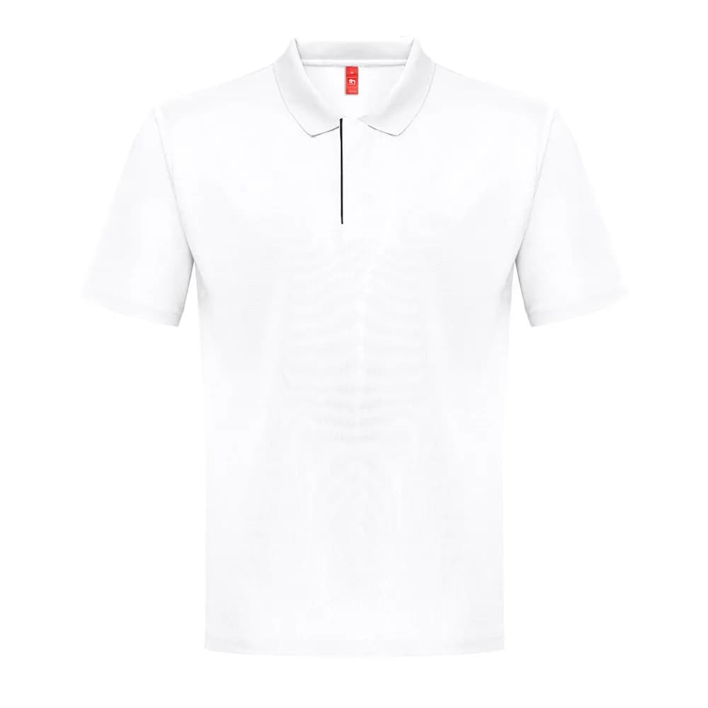 Technisches Poloshirt für Herren - THC DYNAMIC WH - Weiß