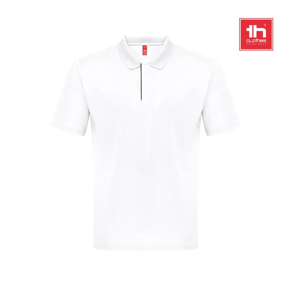 Technisches Poloshirt für Herren - THC DYNAMIC WH - Weiß