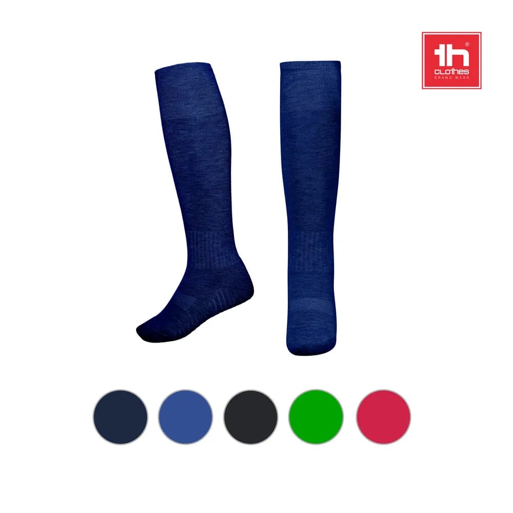 Mittlere-Wade Sportsocken für Kinder - THC RUN KIDS - Schwarz