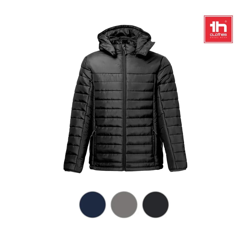 Herren-Kapuzenjacke - THC SHIELD - Schwarz