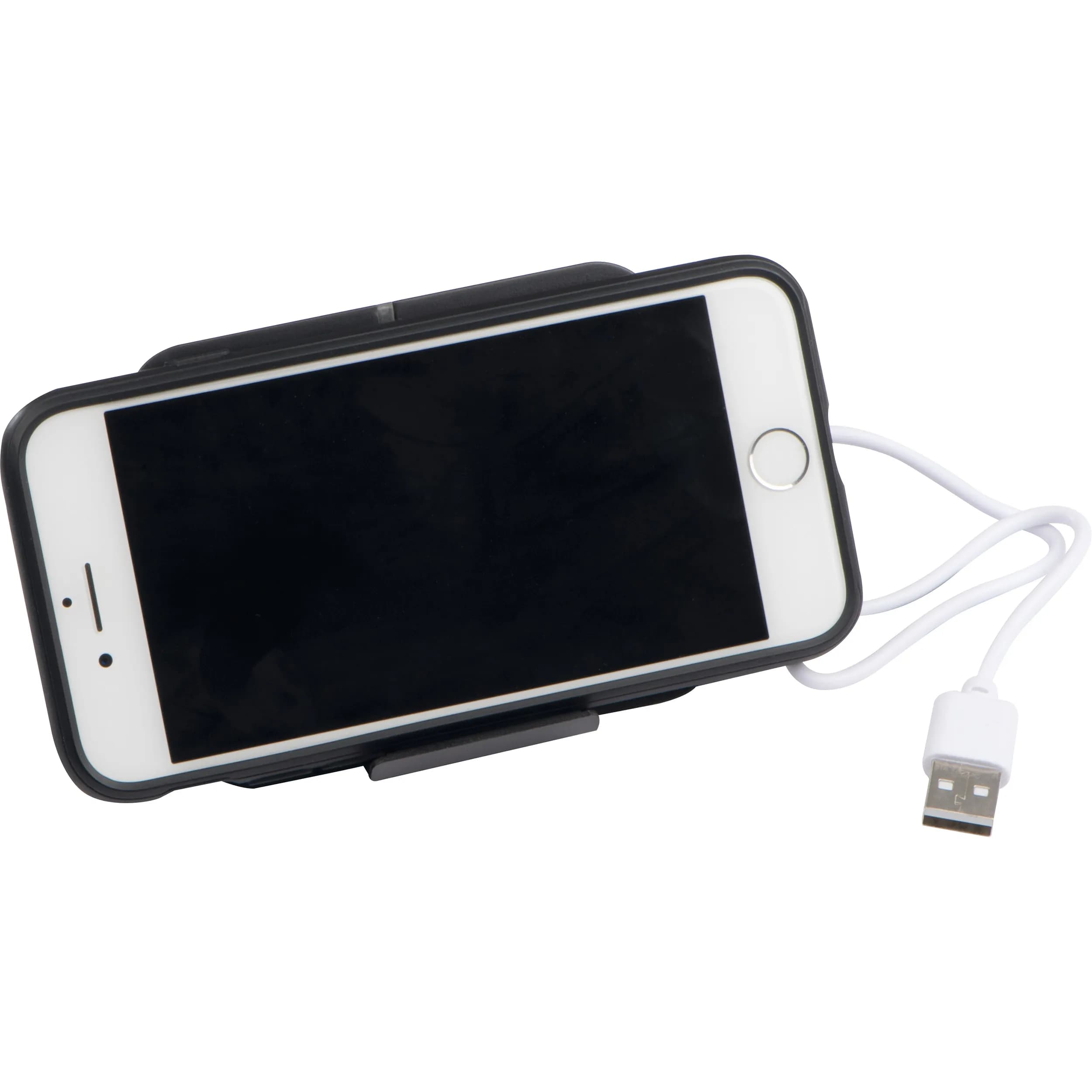 Induktionsladegerät mit Handyständer NIKOLA - schwarz