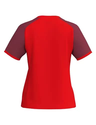 WINGS Jersey Shortsleeve - Damen - rot/bordeaux
