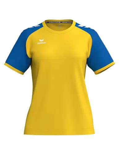 WINGS Jersey Shortsleeve - Damen - gelb/new royal