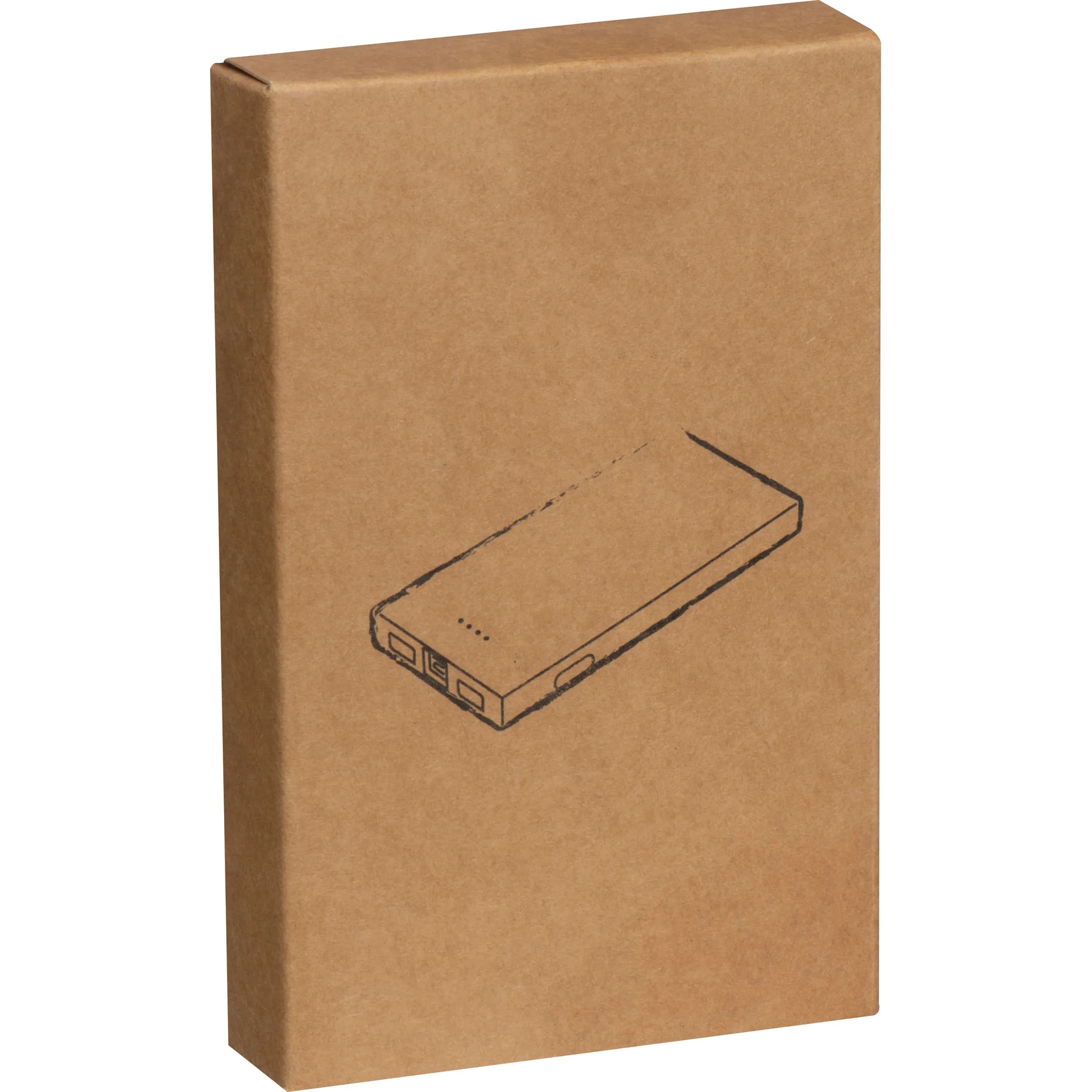Powerbank aus Bambus SAMANTHA - beige