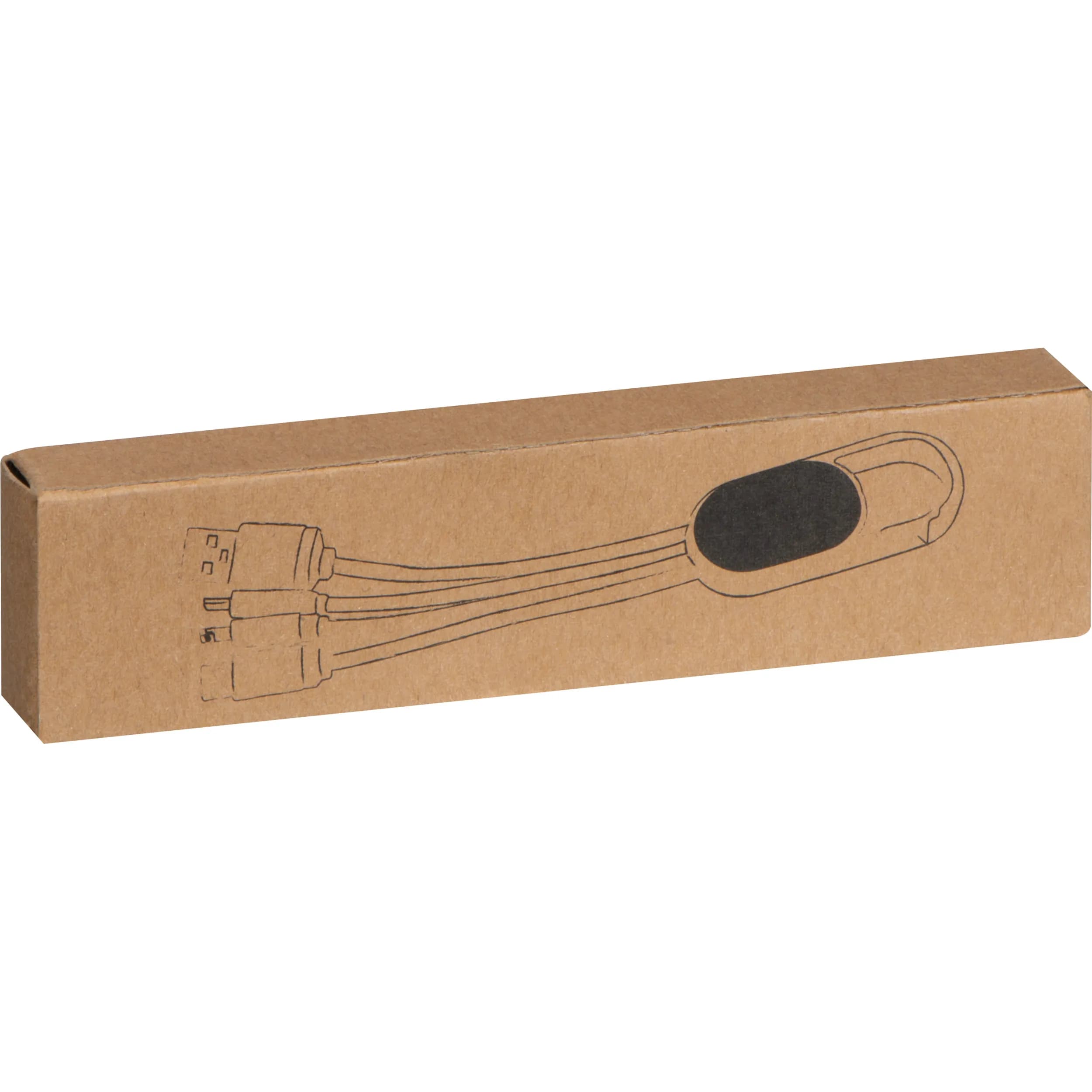 Ladekabel aus Weizenstroh mit Leuchtfunktion CARMEN - beige