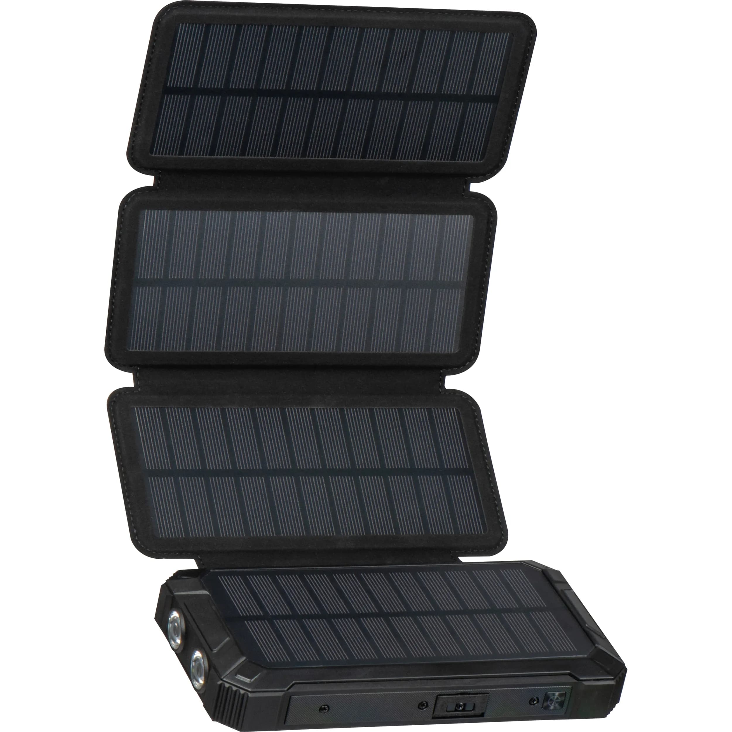 Wireless Solar Powerbank 20.000 mAh PETRA - schwarz