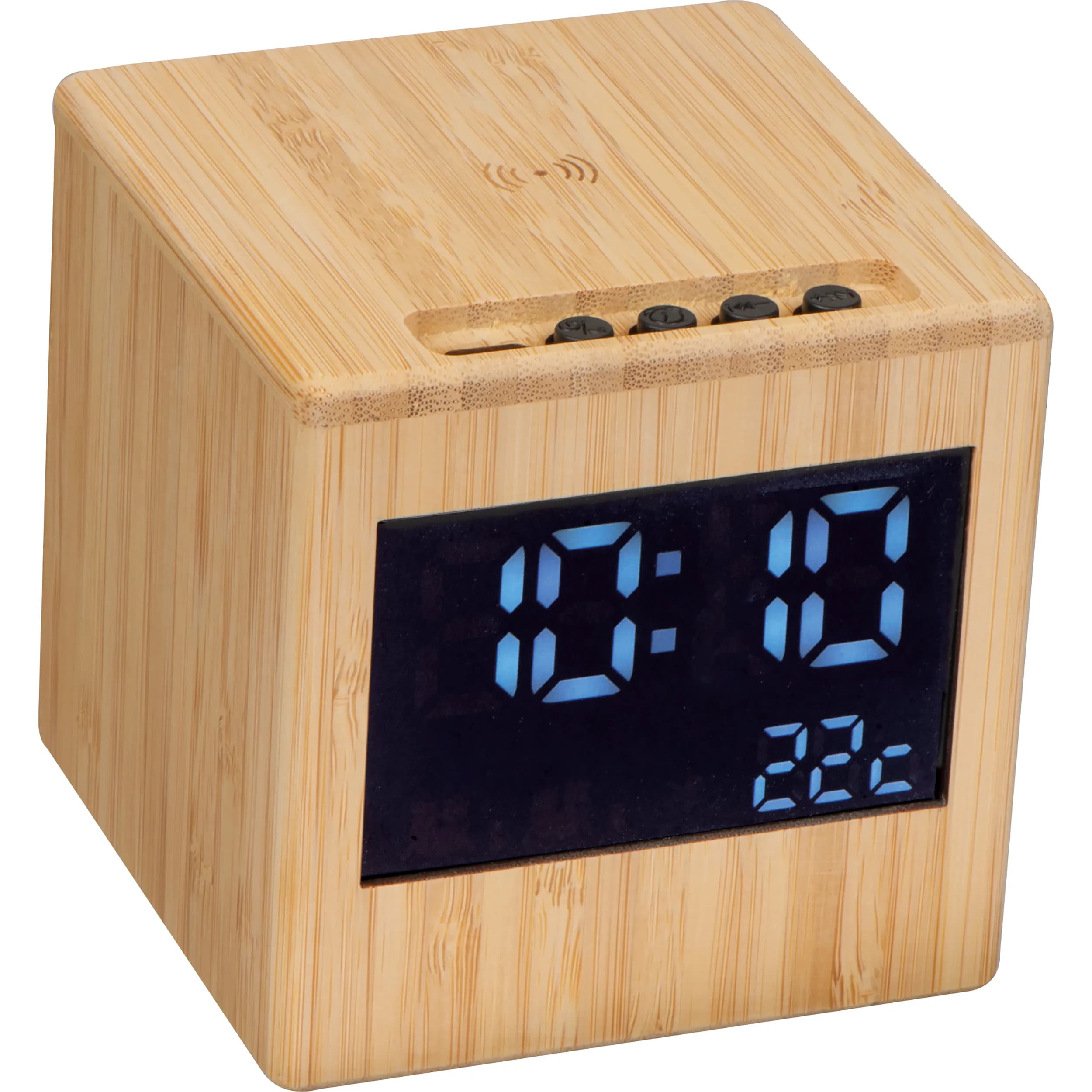 Bluetooth Lautsprecher mit Wireless Charger JUAN - beige