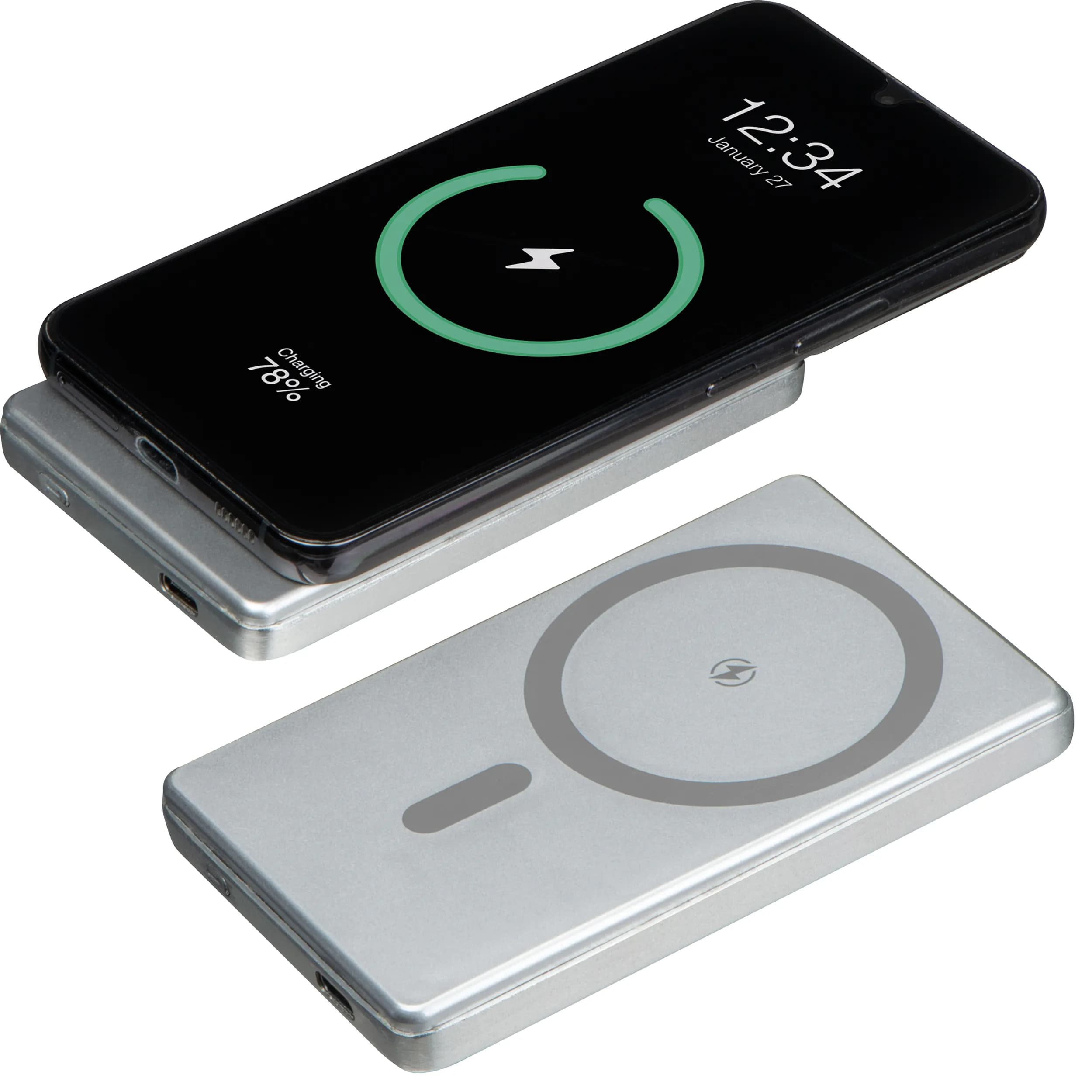 Magnetisches Ladegerät 5.000 mAh OLIMPIA - grau