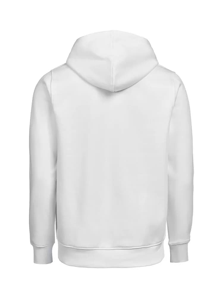 UM Pullover mit Reißverschluss (OCS-RCS)  Regular Fit Unisex - Weiß