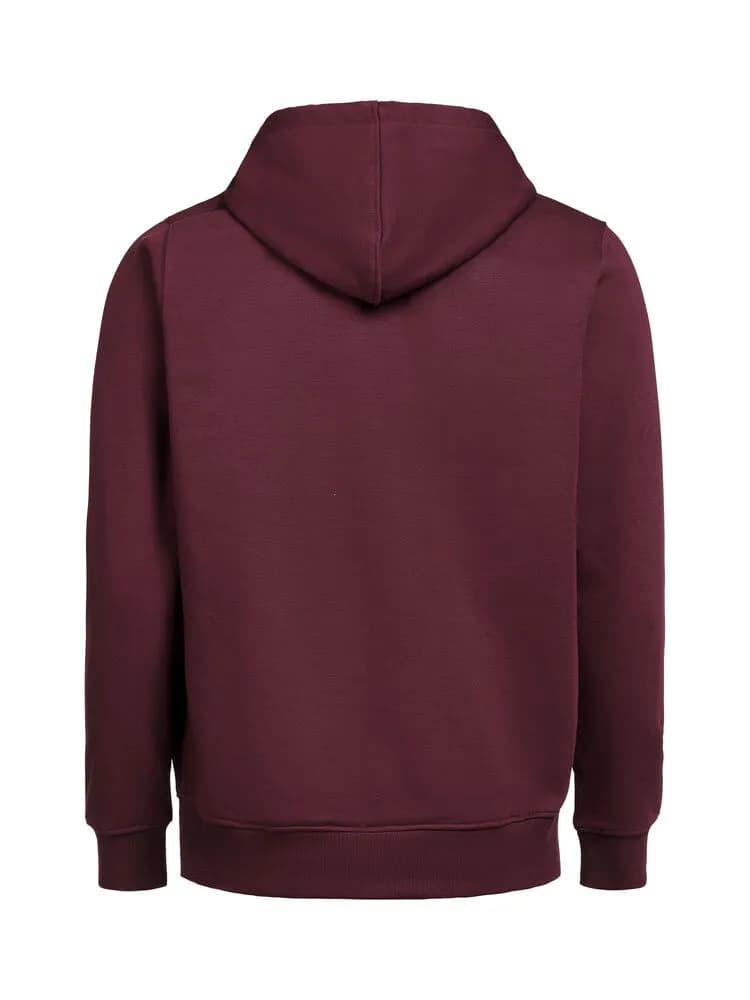 UM Pullover mit Reißverschluss (OCS-RCS)  Regular Fit Unisex - Prune