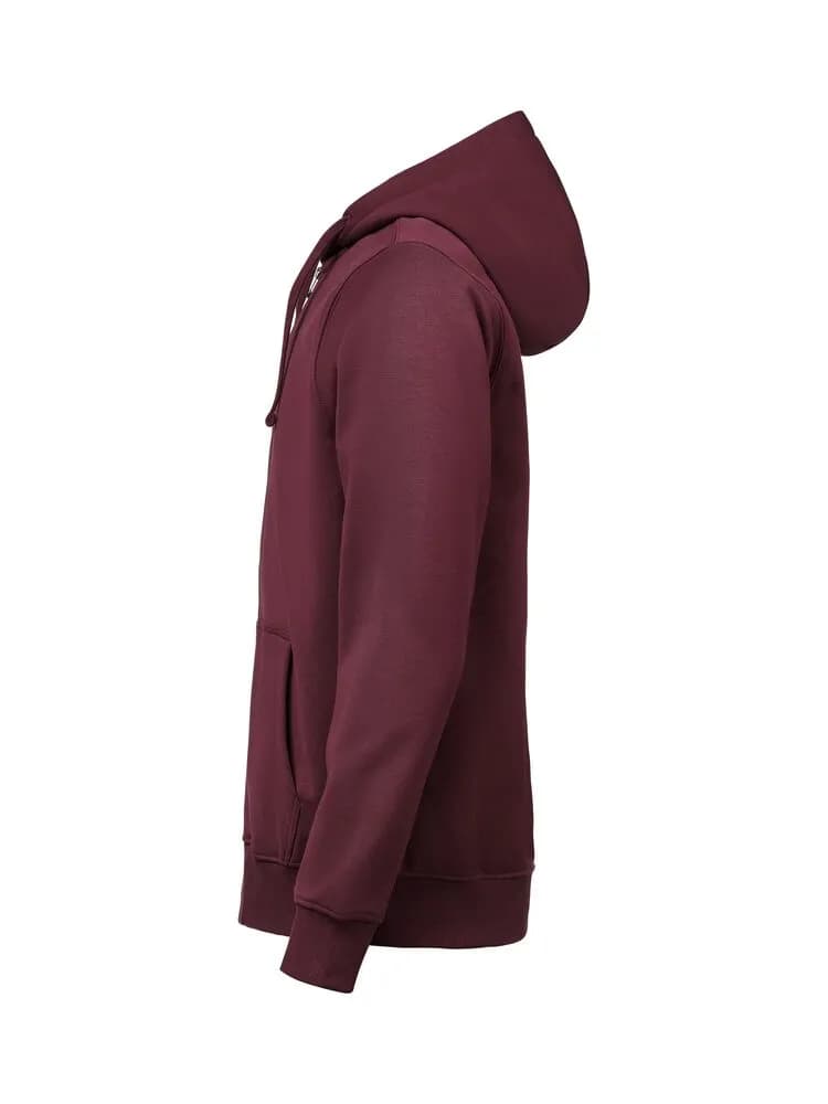 UM Pullover mit Reißverschluss (OCS-RCS)  Regular Fit Unisex - Prune