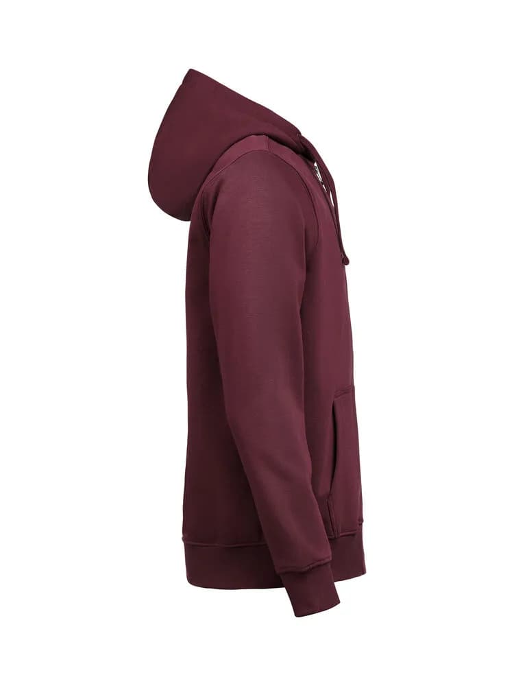 UM Pullover mit Reißverschluss (OCS-RCS)  Regular Fit Unisex - Prune