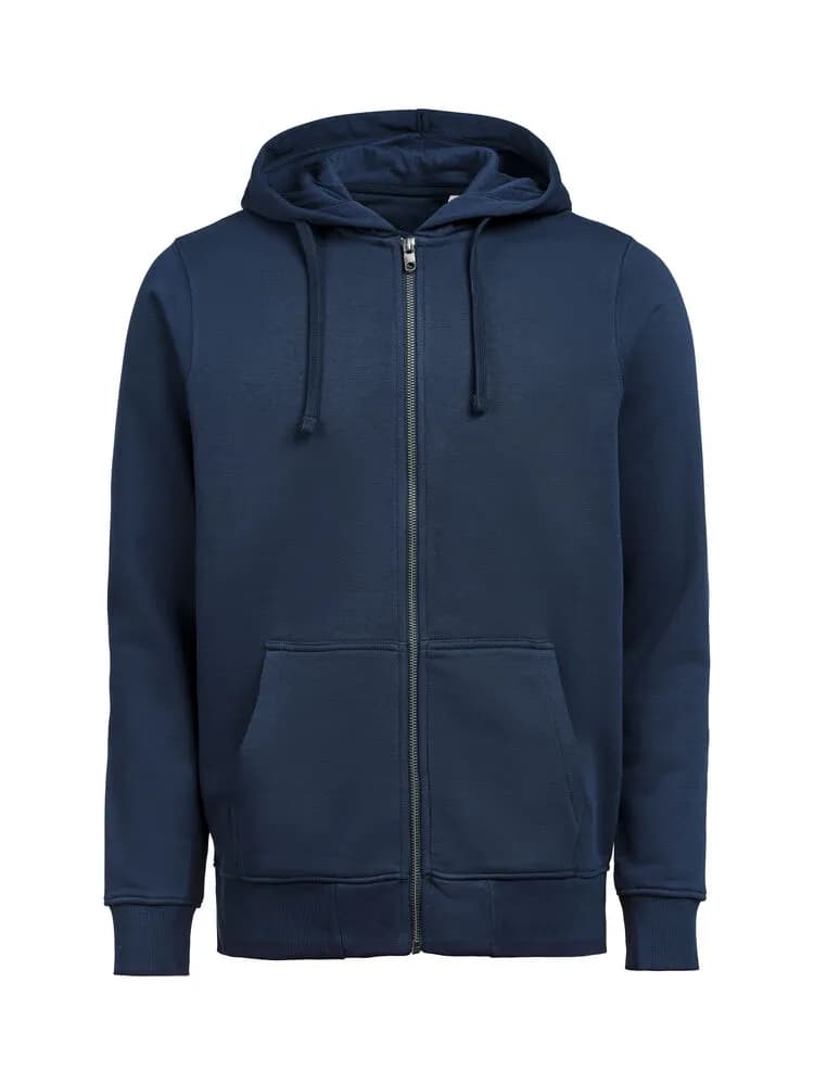 UM Pullover mit Reißverschluss (OCS-RCS)  Regular Fit Unisex - Navy Blau