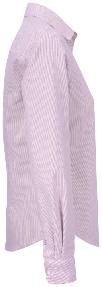 Belfair Oxford Shirt Ladies' - Burgundy/White