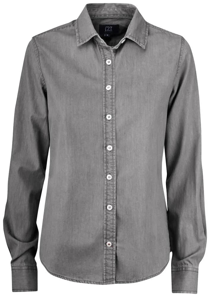 Ellensburg Denim shirt Ladies - Denim Grey