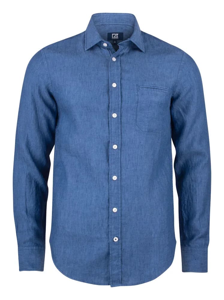 Summerland Linen Shirt - Dream Blue