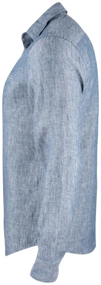 Summerland Linen Shirt - Denim Melange