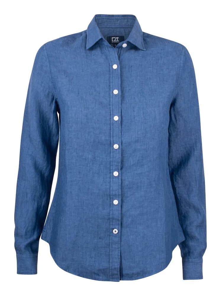 Summerland Linen Shirt Ladies - Dream Blue