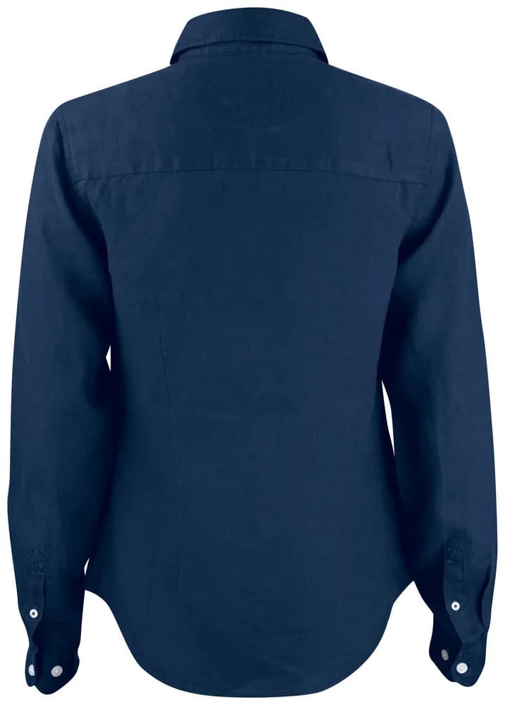 Summerland Linen Shirt Ladies - Dark Navy