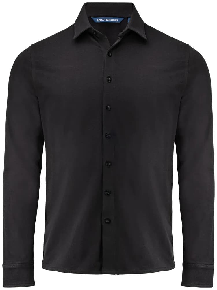 Hedley Stretch Shirt Men - Black