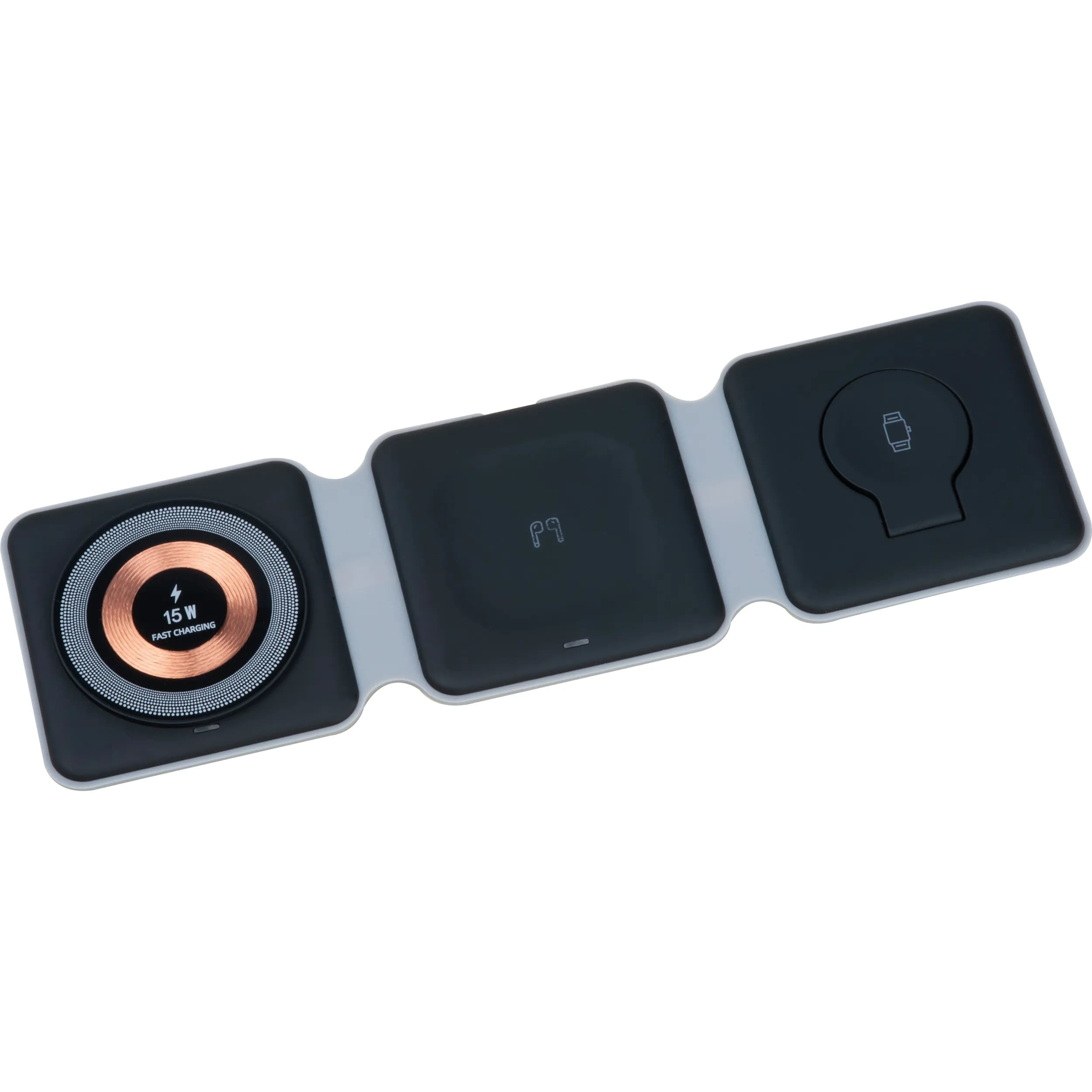 3 in 1 Wireless-Charger AMY - schwarz