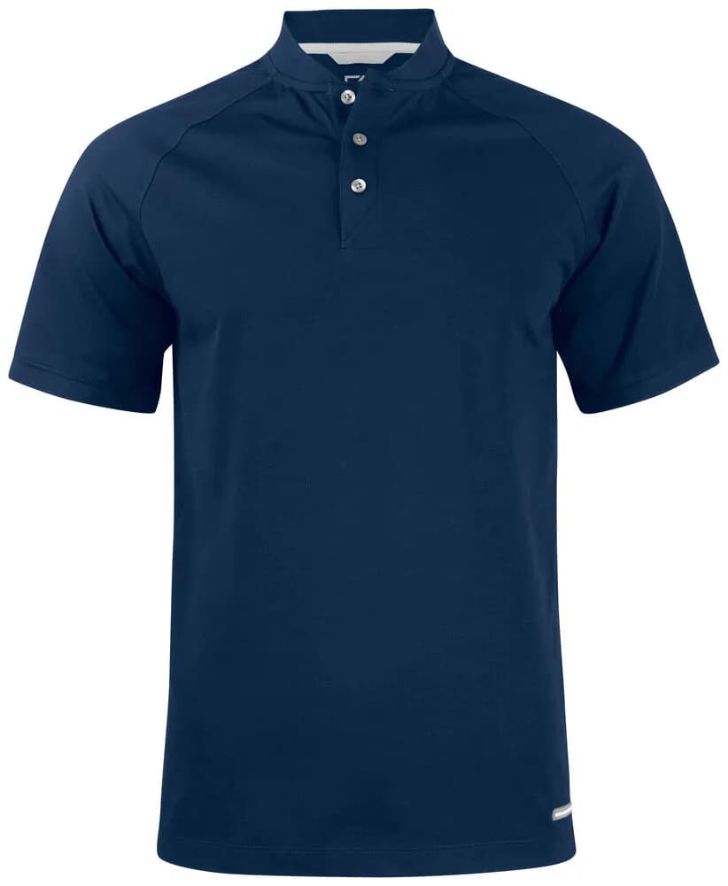 Advantage Stand-Up Collor Polo - Dark Navy
