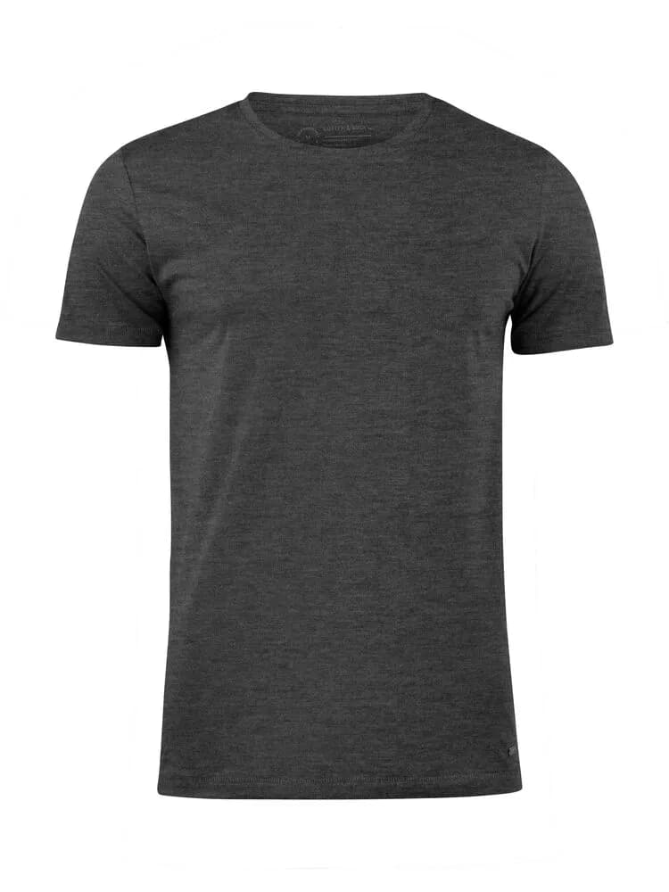 Manzanita Roundneck Men - Anthracite Melange