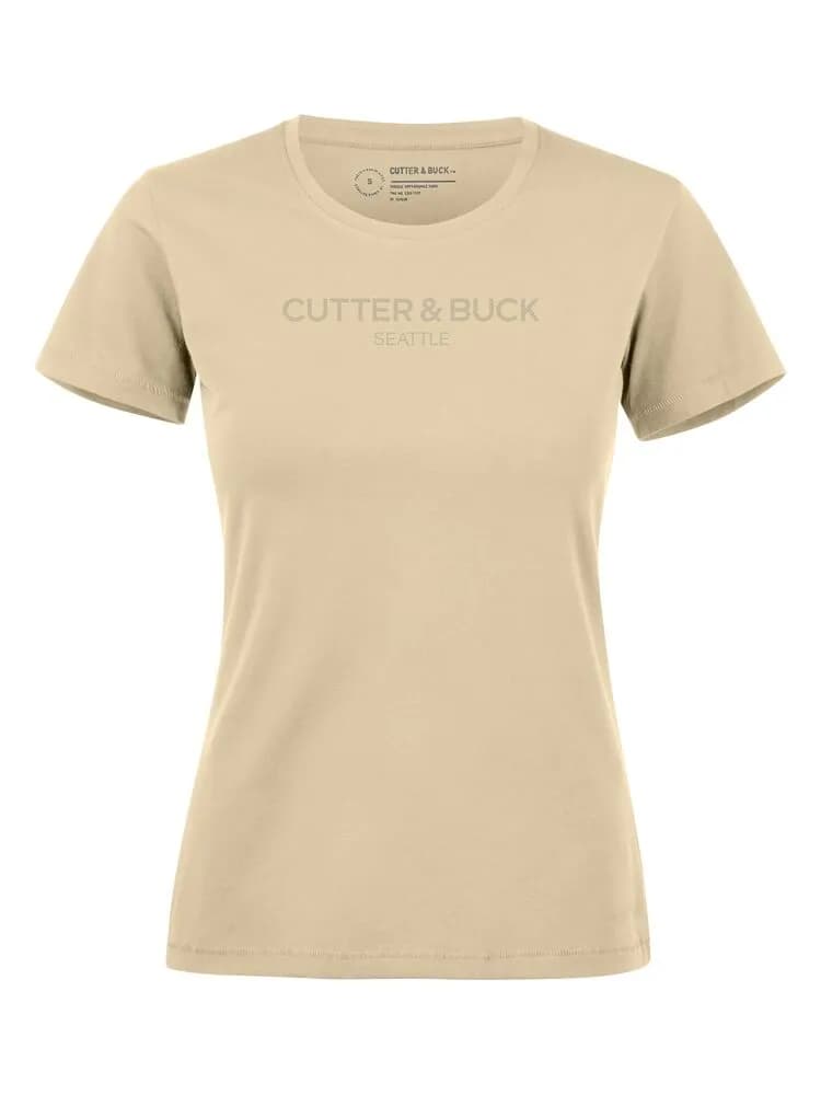 Manzanita Roundneck Ladies - Beige With Print