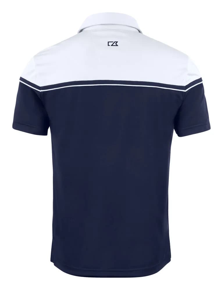 Seabeck Polo Men - Dark Navy/White