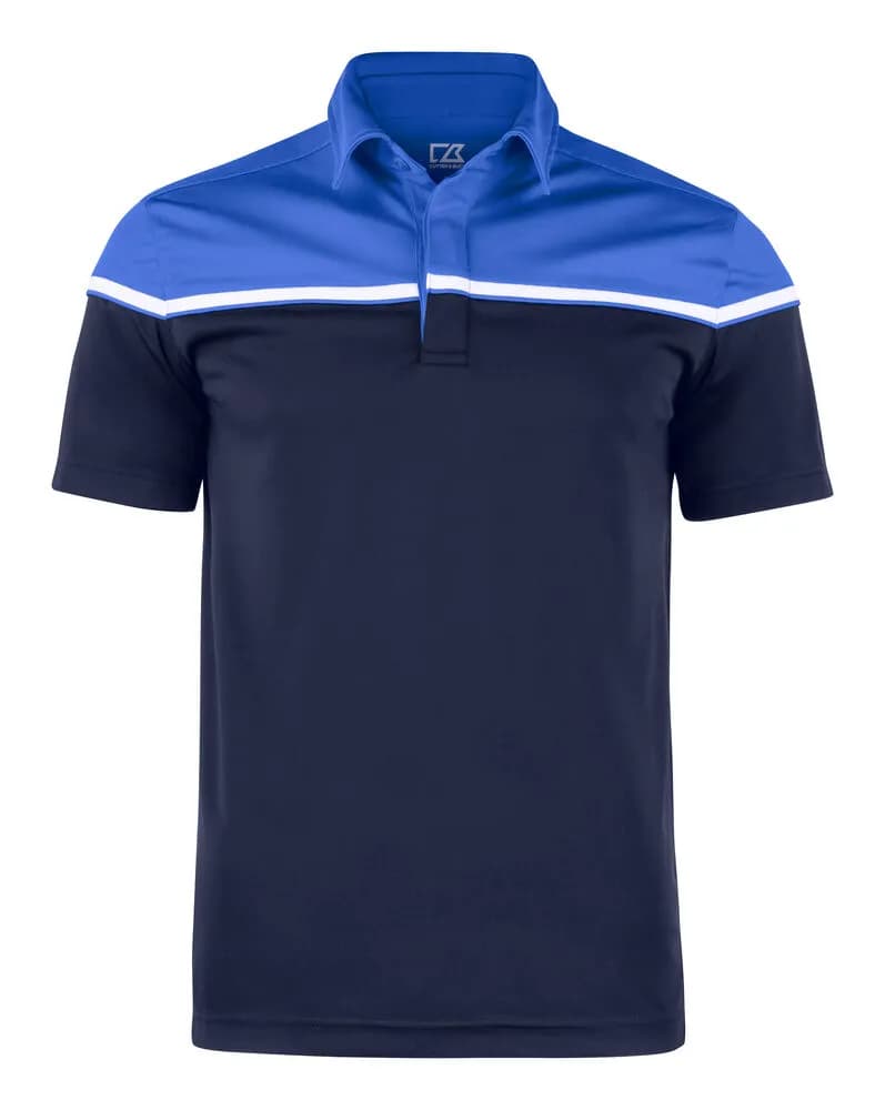 Seabeck Polo Men - Dark Navy/Royal