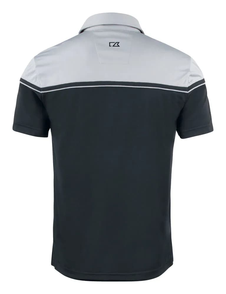 Seabeck Polo Men - Black/Light Grey