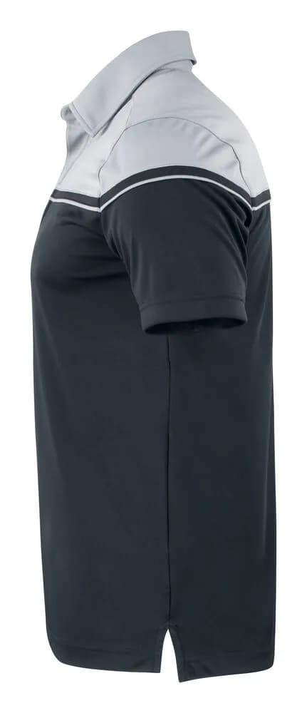 Seabeck Polo Men - Black/Light Grey