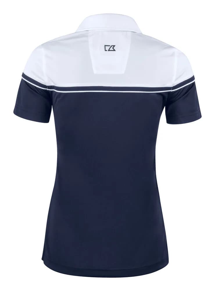 Seabeck Polo Ladies - Dark Navy/White