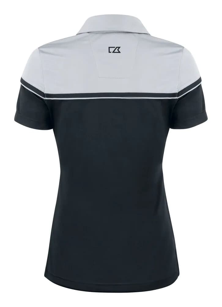 Seabeck Polo Ladies - Black/Light Grey