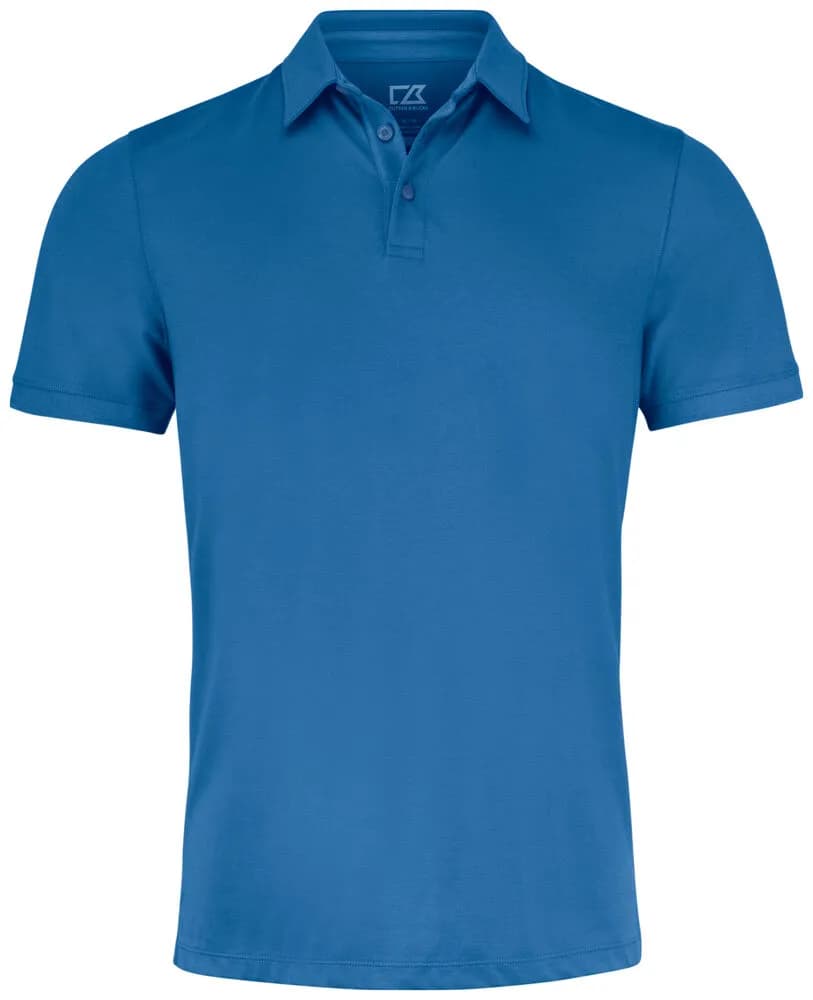 Oceanside Stretch Polo Men - Royal Blue