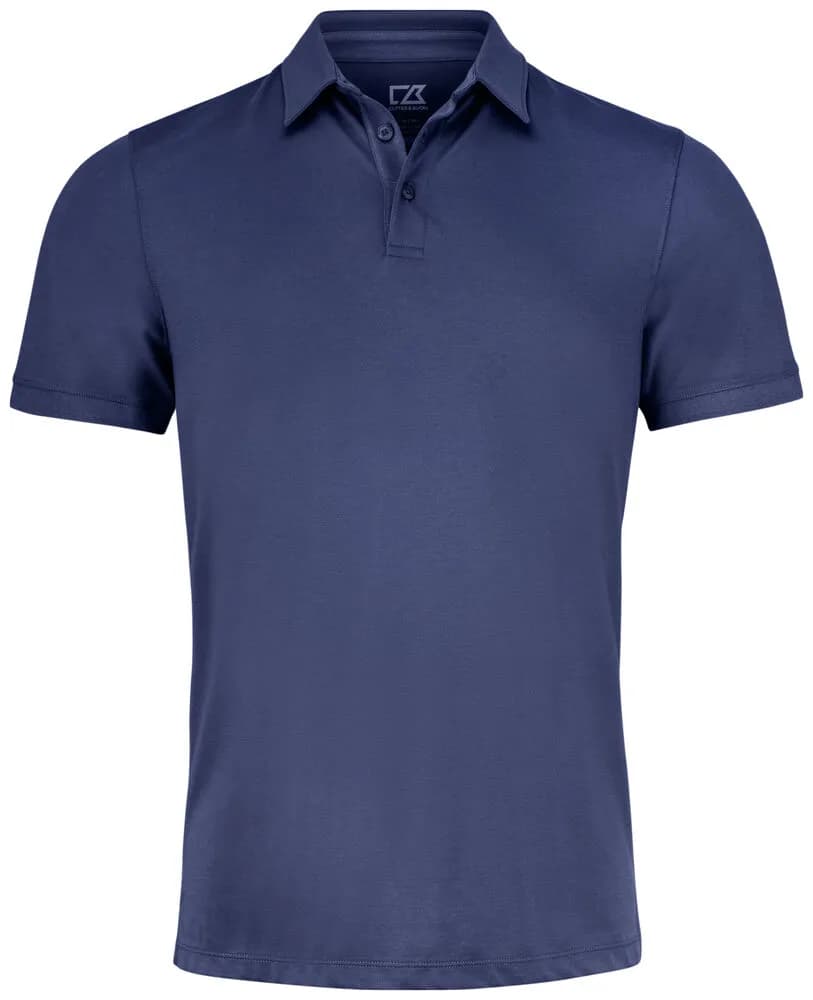 Oceanside Stretch Polo Men - Dark Navy