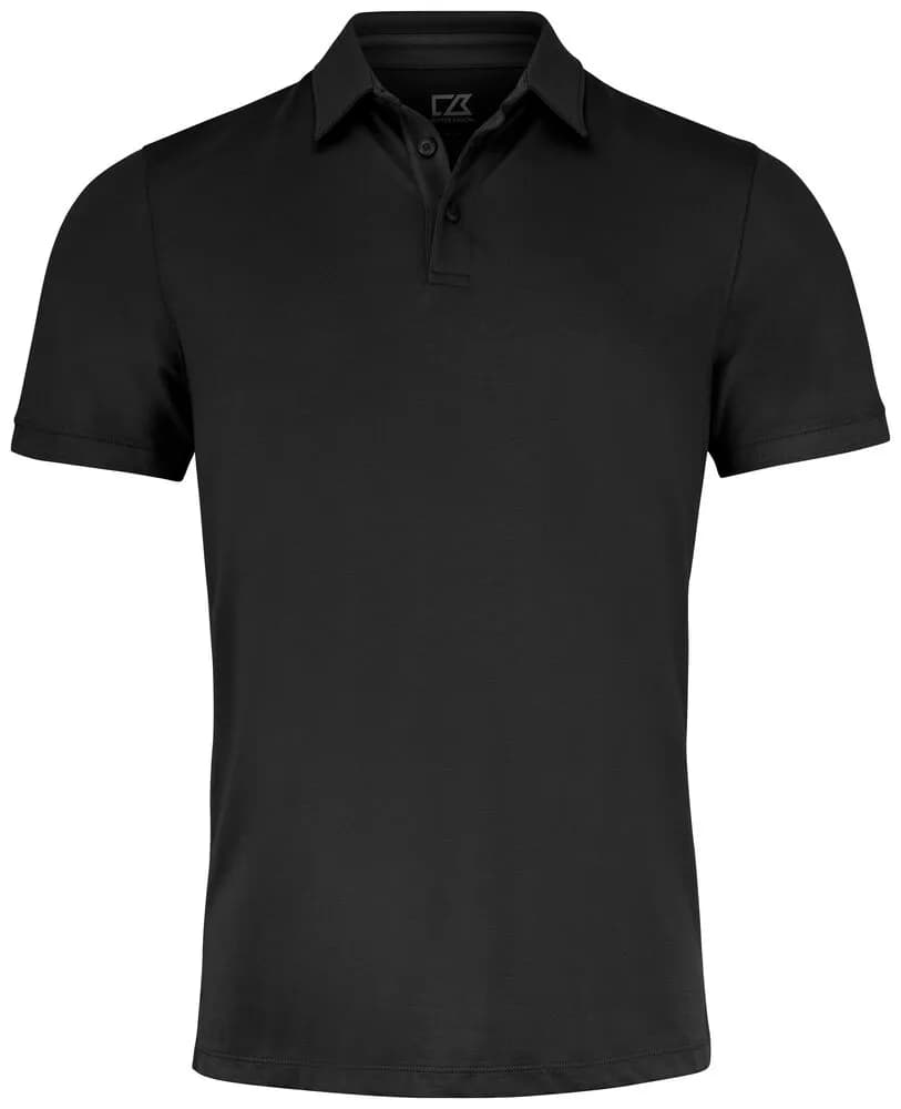 Oceanside Stretch Polo Men - Black
